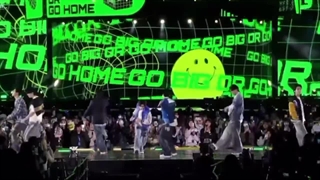 اجرایgo big or go homeاز انهاپین در روز اول کنسرتwalk the line