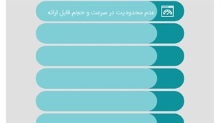 ویژگی های پهنای باند اختصاصی رسپینا