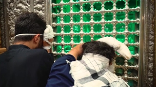 تشرف جمعی از جانبازان وقایع اخیر لبنان به زیارت امام رضا علیه السلام