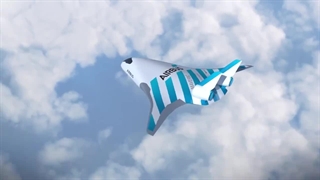 طرح بال و بدنه ترکیبی هواپیمای جدید نیروی هوایی آمریکا