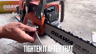 آموزش گام به گام راه اندازی اره زنجیری بنزینی