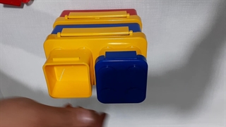 لانچ باکس پازلی طرح لگو