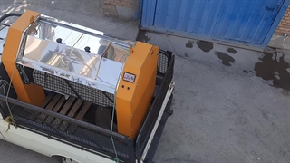 پتوشور صنعتی دو محور خوابیده 100کیلویی