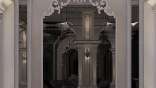 طراحی و اجرای داخلی تالار عروسی یافت آباد