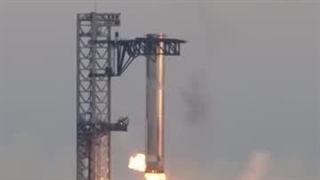 نشاندن موفقیت امیز شاتل فضایی استارشیپ "سوپر هوی" شرکت اسپیس ایکس ایلان ماسک