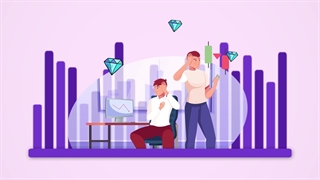 نمونه کار موشن گرافیک ستارگان ترید | بیاسا