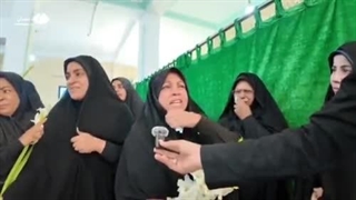 تشییع شهید امنیت ایمان درویشی یکی از شهدای حادثه تروریستی تفتان - فراجا