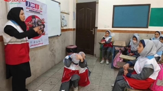 هفته پدافند غیر عامل  هلال دانش آموزی