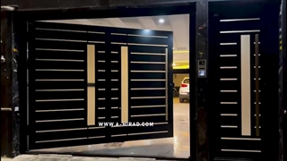 درب پارکینگ تک لنگه برقی