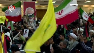 مراسم شهید سید هاشم صفی الدین در میدان فلسطین مسجد امام صادق(ع) 10 آبان 1403