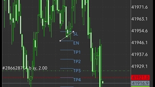 لایو ترید شاخص داوجونز در فارکس [سشن نیویورک] با SL + TP1 «لایت فایننس»