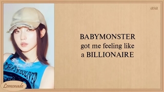 لیریک آهنگ BILLIONAIRE از بیبی مانستر ( درخواستی )