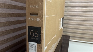 جعبه گشایی تلویزیون ال جی UT8000