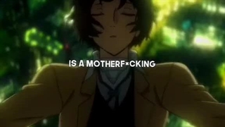 ادیت از انیمه بانگو استری داگز