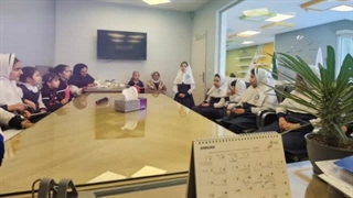 جلسه منتخبین شورای دانش آموزی-دبستان روشنگران