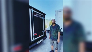 رضایت مشتری از کانتینر یخچالدار آریسان به رنگ مشکی