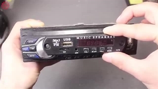 آموزش تبدیل ضبط ماشین قدیمی آیسی بزرگ به فلش خور و SD Card و AUX