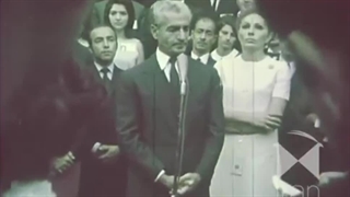 سخنرانی محمدرضا شاه پهلوی پس از بازدید دانشجویان خارج از کشور از پیشرفت‌های ایران