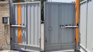 درب اتوماتیک پارکینگی در اصفهان ، درب لولایی اتوماتیک با سیستم اکسترا