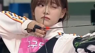 کیم سه جونگ در مسابقات تیراندازی