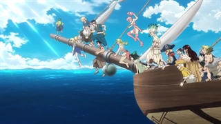 انیمه دکتر ستون Dr. STONE دکتر سنگ فصل 4 تریلر + تاریخ پخش