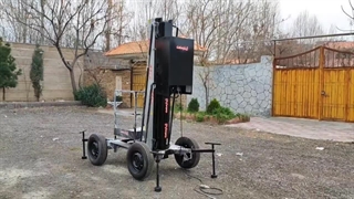 بالابر تک ستونی ۸متری