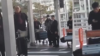 مون گا یونگ و چا اون وو در فرودگاه تایلند ۲۰۲۴