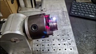 حکاکی لیزری با لیرز فایبر و روتاری