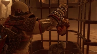 Kratos Wields Blade of Olympus Scene (God of War Ragnarok Valhalla DLC) کیفیت بالاترین