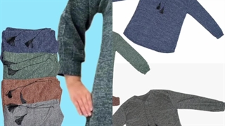 تونیک زنانه جنس بیسکوییتی مدل یقه V جلوبندی