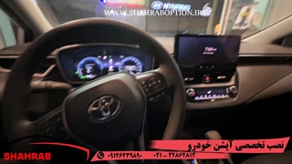 نصب اشپن و لوازم جانبی فابریک لوین اینه تاشوبرقی سنسور جلو لوین و نصب سنسور دنده عقب لوین