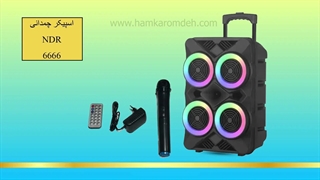 اسپیکر چمدانی NDR 6666