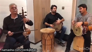 تریو کمانچه استاد فرج علیپور و تنبک برادران ملکی، سه نوازی زیبای لری