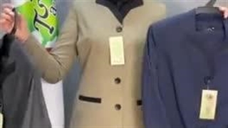 پارچه بزیاق در مانتو اداری: انتخابی شیک و ماندگار