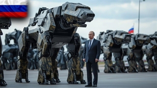 روسیه از اولین ارتش رباتیک خود برای مقابله با آمریکا رونمایی کرد!