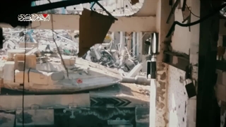 تله گذاری رزمندگان قسام و انهدام تانکهای مرکاوا در چهاردهمین ماه نبرد در غزه - طوفان الاقصی