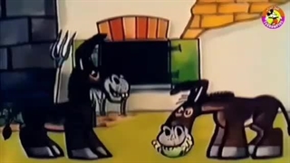 کارتون*Le Piú Belle fiabe del mondo 1981*الاغ وحشی و الاغ اهلی-قسمت ششم