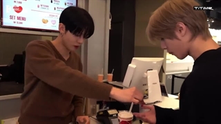 پشت صحنه‌ی حضور TxT در پاپ آپ استور The Star Chapter: Sanctuary با زیرنویس فارسی