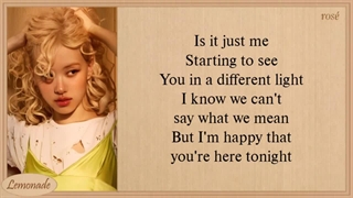 لیریک آهنگ drinks or coffee از رزی