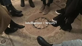 "Smarter than beauty