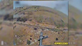 حمله پهپاد مسلح به کلاشینکف AK-47 اوکراینی به نیروهای روس