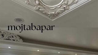 اجرای انواع گچبری ستون، دیوار، سقف، گلویی و دورلامپی پذیرایی - مجتبی پارسایی