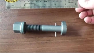 پیچ چرخ عقب بنز ده تن 125 سانت