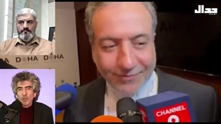 اختلاف مواضع عراقچی ولاریجانی درباره سوریه (جدال)