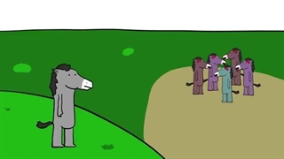 کارتون*Animals life*الاغ و بچه کره الاغ-قسمت پنجم