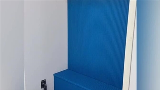 فیلم اجرای تخت خواب تاشو تک نفره دخترانه با رنگ آبی توسط هیرو