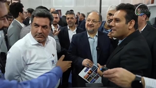 در بازدید محمد شریعتمداری از هشتمین نمایشگاه ساخت داخل تجهیزات نفت گاز پتروشیمی در عسلویه چه گذشت
