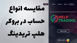 مقایسه انواع حساب‌های بروکر هلپ تریدینگ (Help Trading) | بررسی شرایط معاملاتی