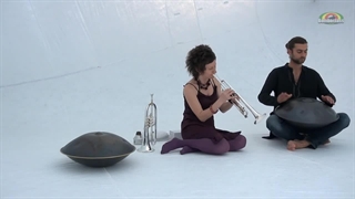 اجرای گروهی 3 نفره به همراه هنگ درامز - موسیقی بی کلام آرامش بخش