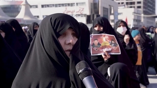 فیلم تشییع شهید حجت‌الاسلام سید داود بی‌طرف در حرم مطهر رضوی - حرم حضرت رقیه(س)